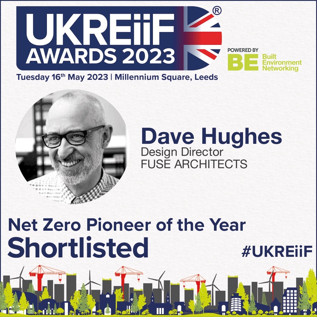 Shortlisted Net Zero Pioneer of the Year - UKREiiF Awards 2023