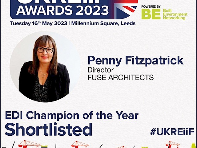 Shortlisted EDI Champion of the year - UKREiiF Awards 2023