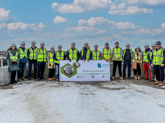 Topping Out of Bromley Heights